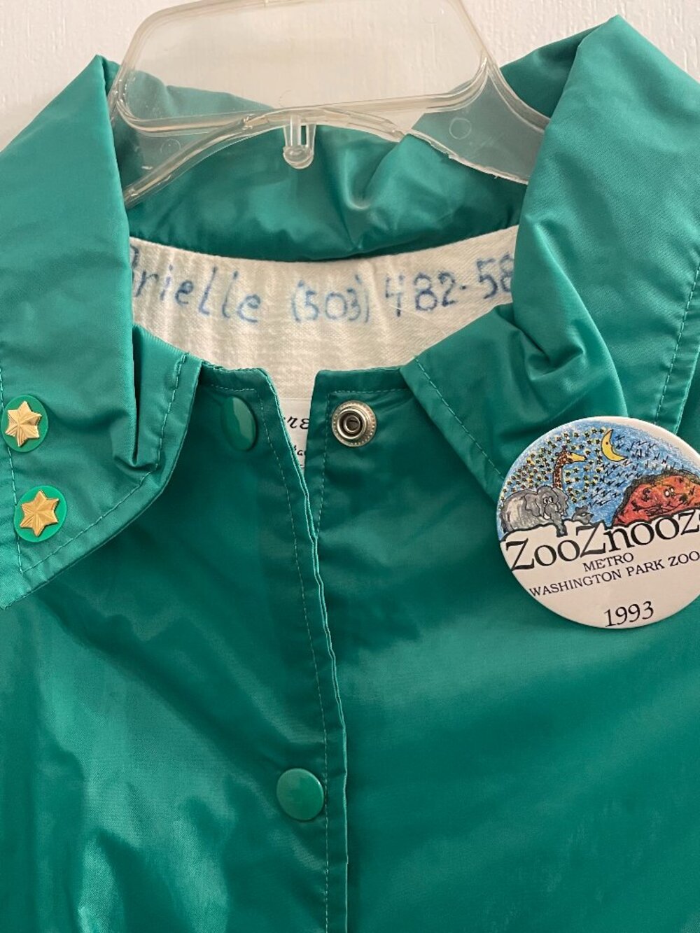 Be in the Current Seen vintage jacket #2 with Girl Scouts of the USA patches - Picture 3 of 6